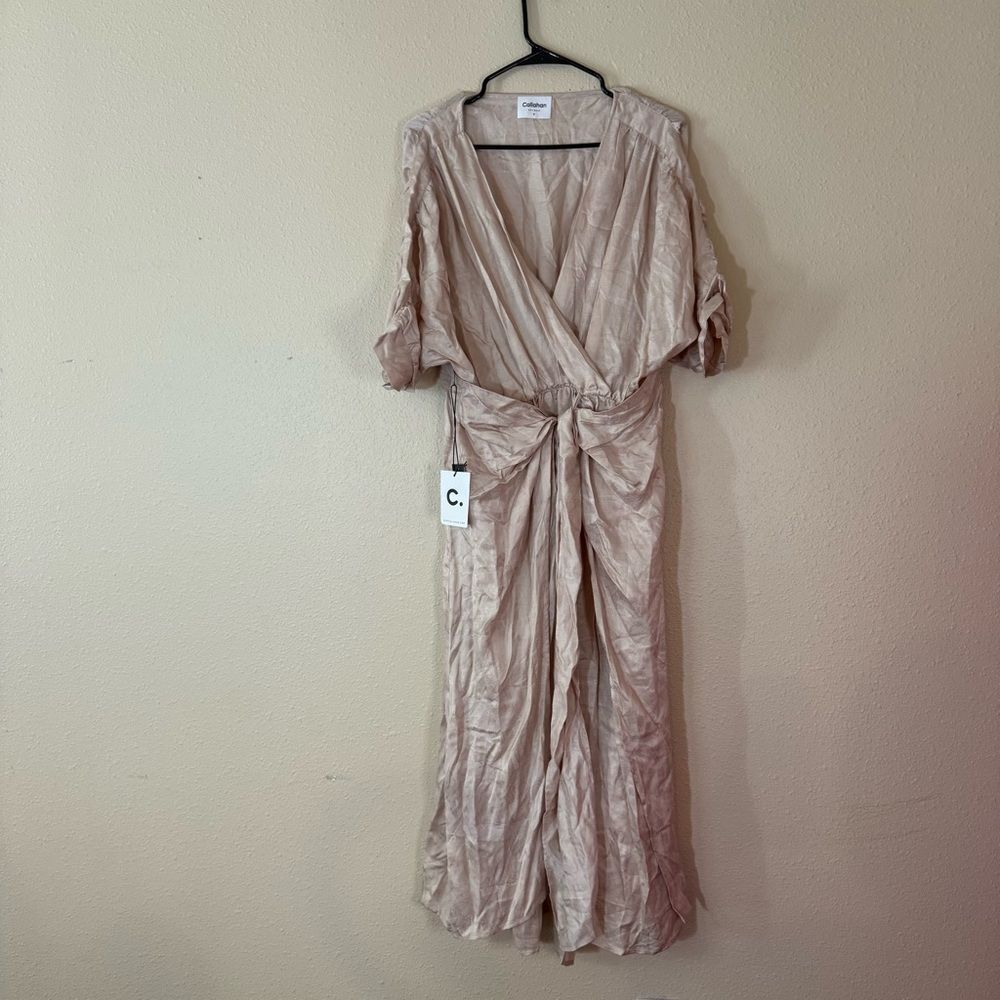 NWT Revolve Callahan Sami blush dress S
